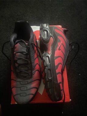University Red & Black Nike Air Max Plus